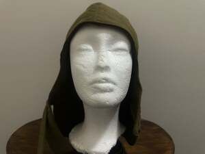Vintage 1988 Italian Army Olive Drab Cold Weather Field Jacket Hood Consorzio Li